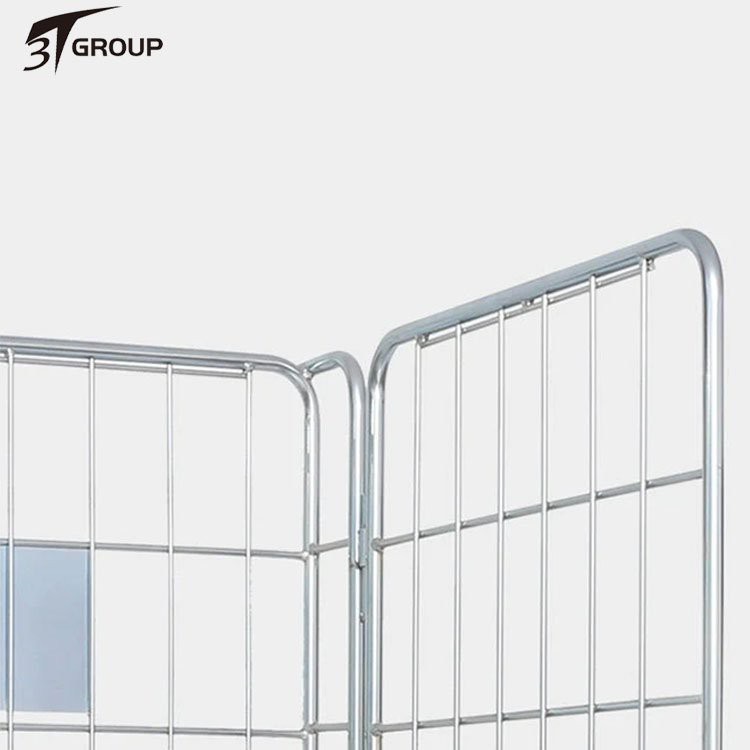 China Meat trolley roll cage container for supermarket
