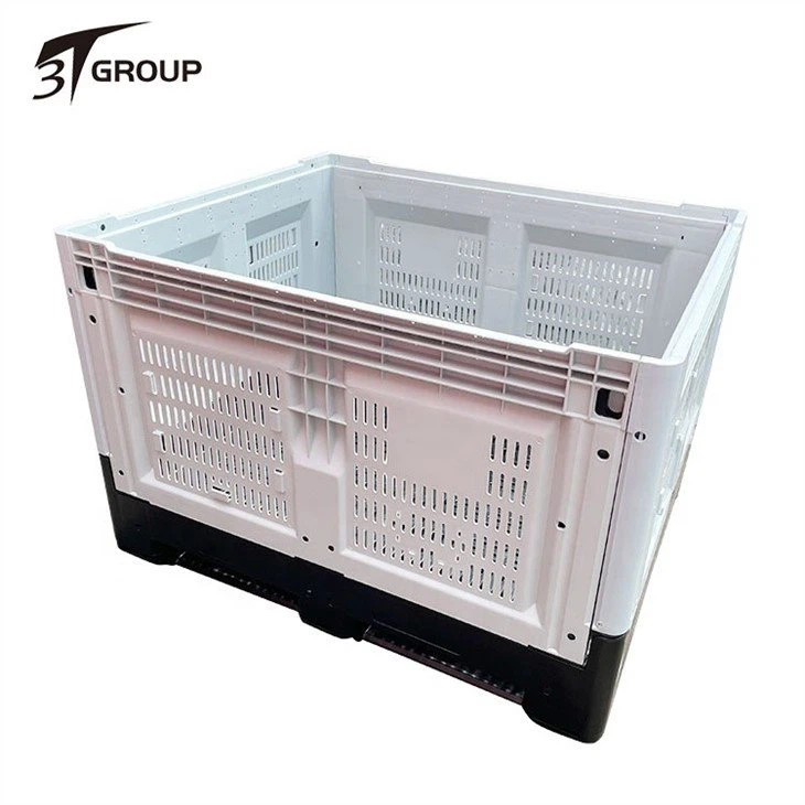 Plastic pallet bins