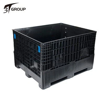 Bahagian Auto Kotak Pallet Plastik Boleh Dilipat Besar